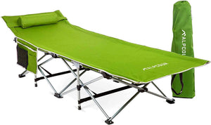 Discover the Comfort of the Alpcour Folding Camping Cot - Large