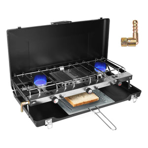 Explore the Great Outdoors with Our 3 Burner Camping Stove