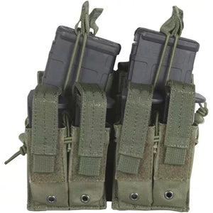Ultimate Tactical Gear: Tactical Quad Stack - Olive Drab