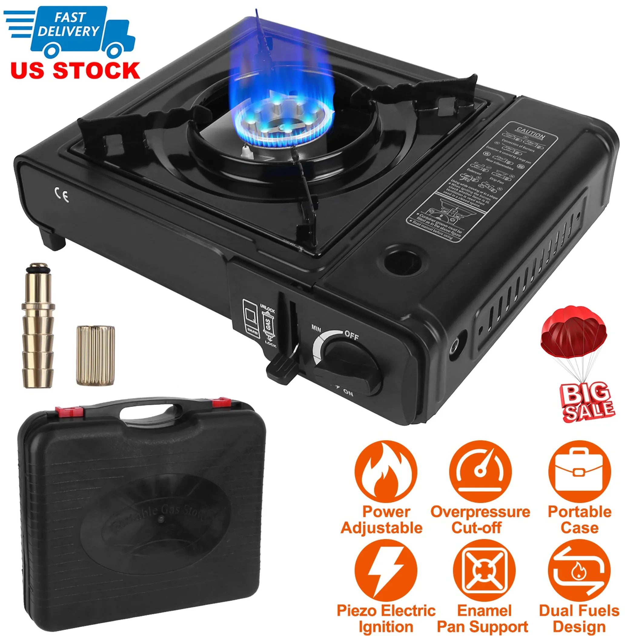 3300W Portable Camping Stove