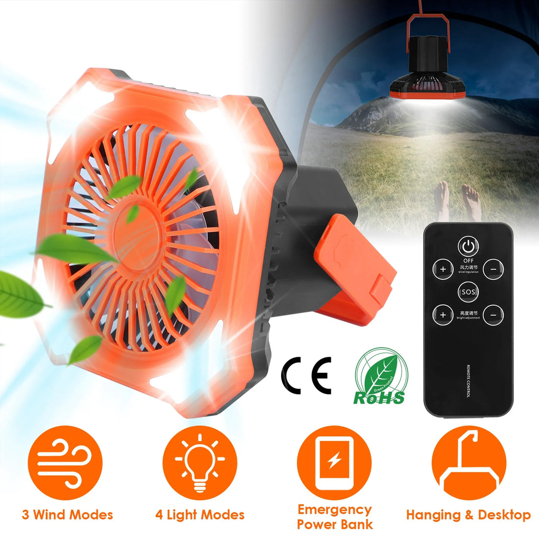 Portable Camping Fan