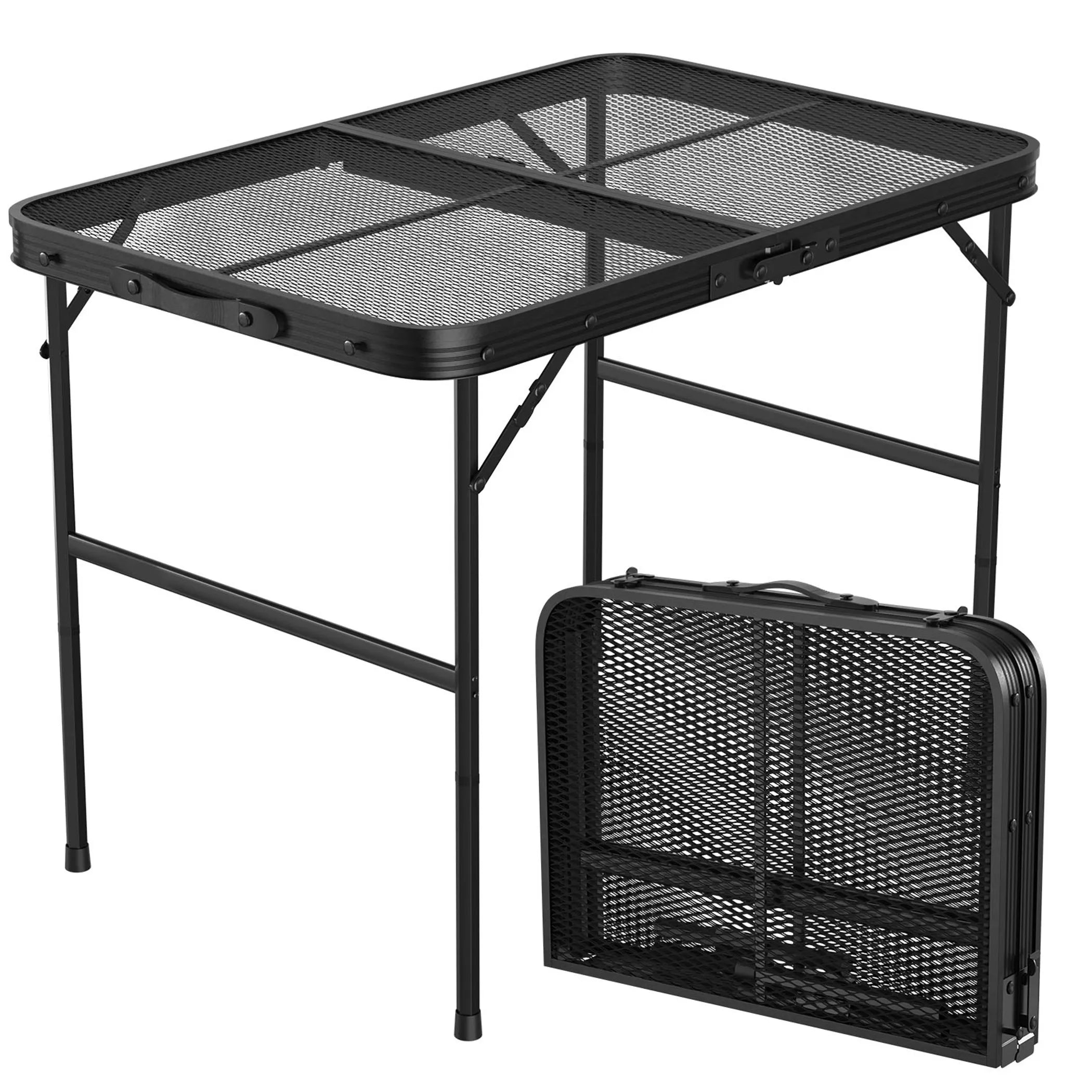 35.62x23.42x25.9in Foldable Camping Table