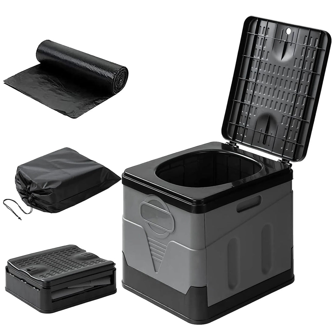 Portable Toilet for Car Camping Boating Hiking Outdoor Travel Potty