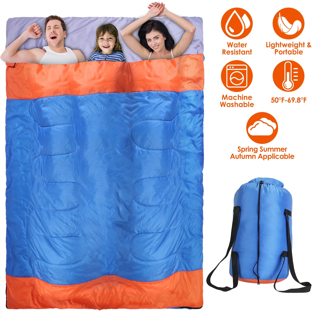 3 People Sleeping Bag