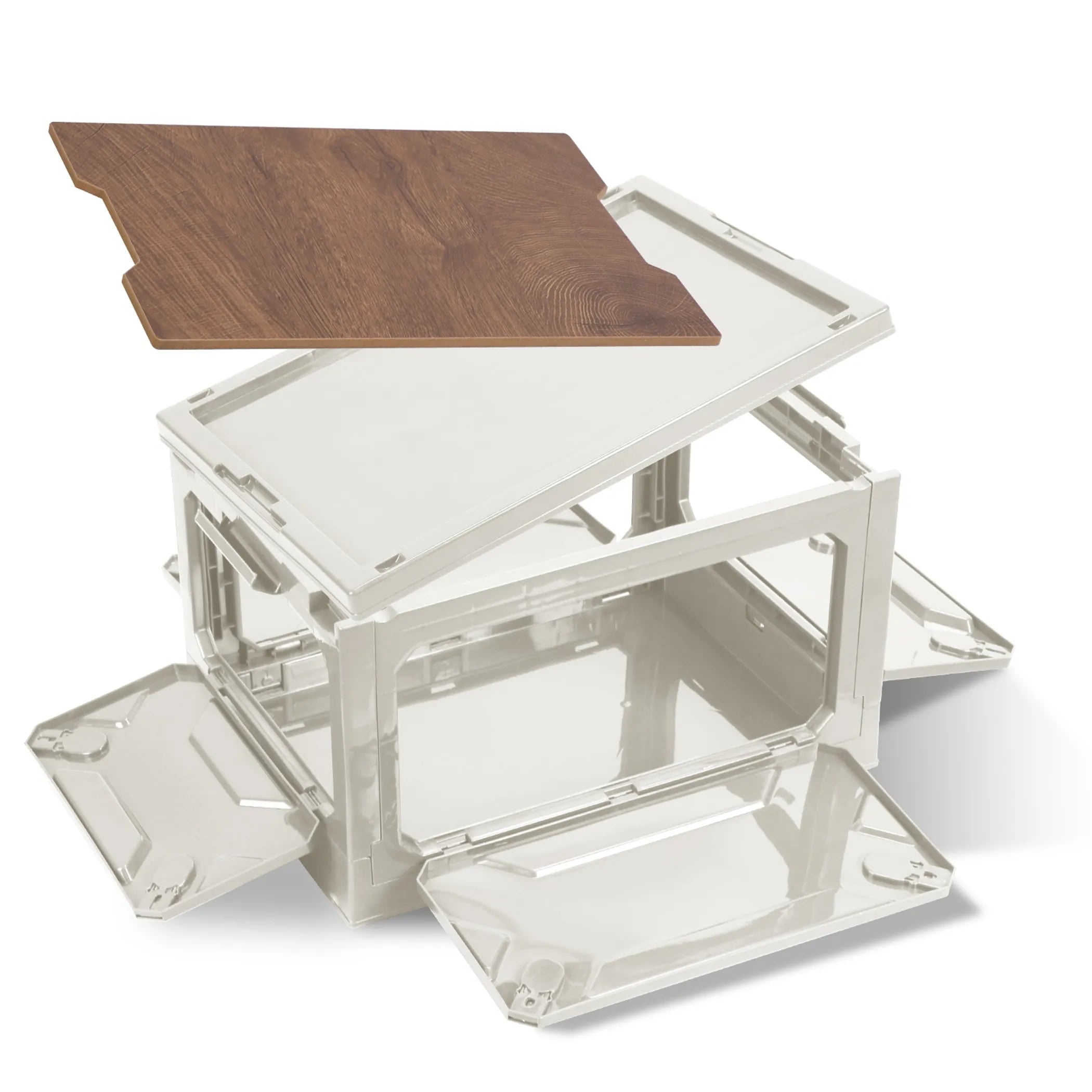 Folding Storage Bin Camping Collapsible Organizer