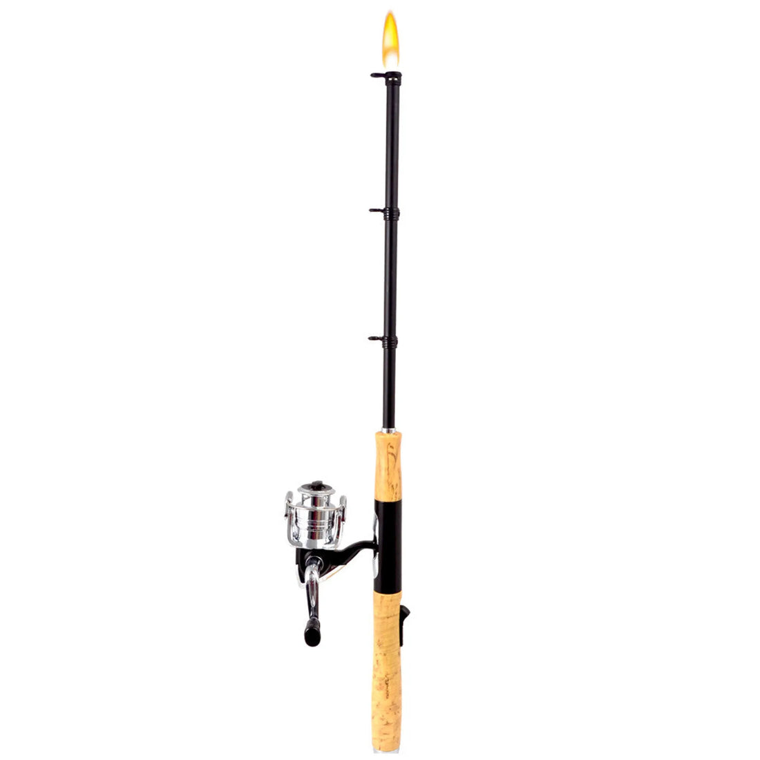 Open Face Fishing Pole BBQ Lighter